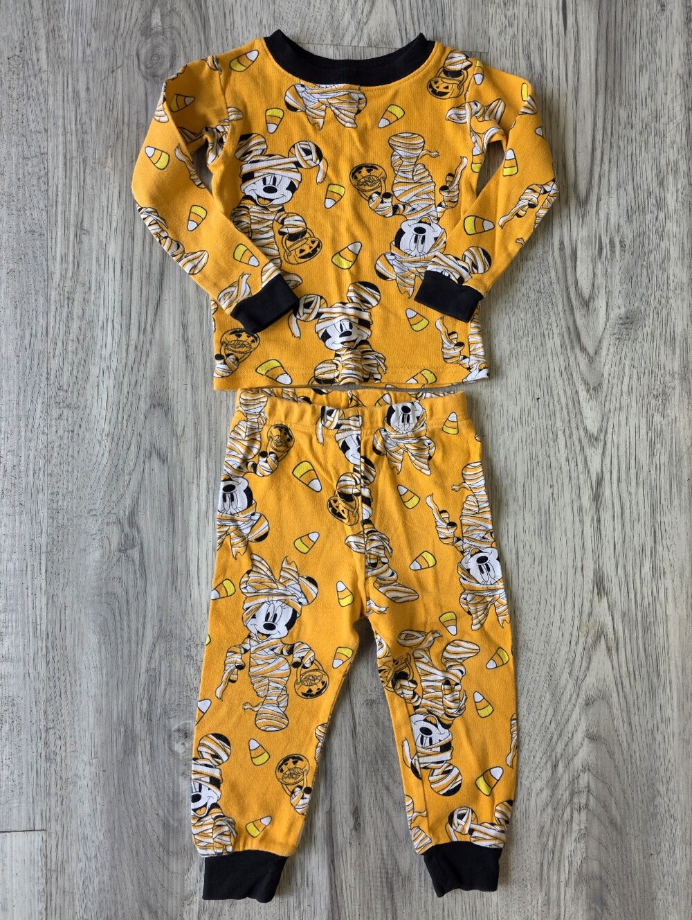 Disney Mickey Mummy Halloween Pajama Set 2T